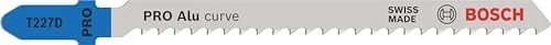 Bosch Professional T227D HSS Special for Alu Stichsägeblatt, 100mm, 2 Stück