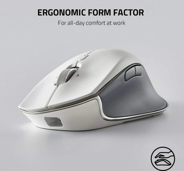 Razer Pro Click Ergonomic Wireless Mouse, USB/Bluetooth