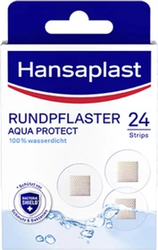 Hansaplast Aqua Protect Rundpflaster, 24 Stück