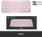 Logitech MX Keys Mini, rosa, LEDs weiß, Logi Bolt, Rose, USB/Bluetooth, DE Vorschaubild