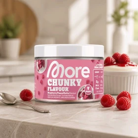 More Nutrition Chunky Flavour Raspberry Panna Cotta 150g