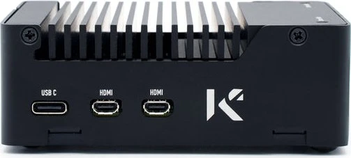 KKSB Aluminiumgehäuse für Raspberry Pi 5, schwarz
