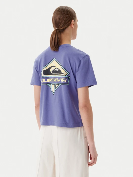Quiksilver Standard T-Shirt kurzarm dusted peri (Damen)