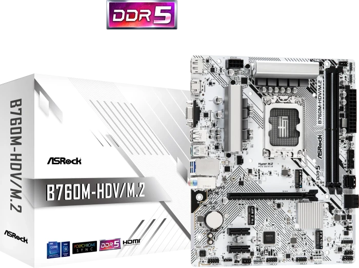 ASRock B760M-HDV/M.2 (Intel 1700)