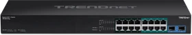 TRENDnet TPE Desktop Gigabit Switch, 8x RJ-45, 2x SFP, 240W PoE++ (TPE-BG102g)