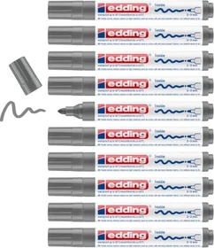 edding 4500 Textilmarker grau, 10er-Pack