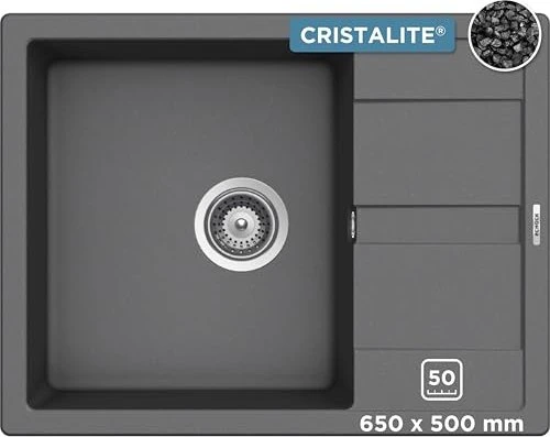 Schock Manhattan D-100 Einbau Becken reversibel croma