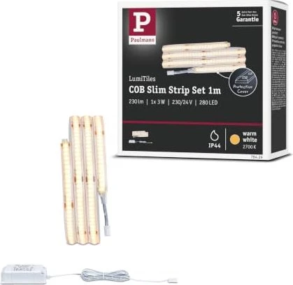 Paulmann Full-Line COB Slim Basisset LED-Streifen 3W 1m