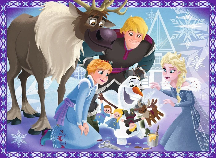 Ravensburger Puzzle Frozen Familienzauber
