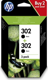 HP Druckkopf mit Tinte 302 schwarz, 2er-Pack