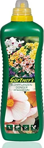 Gärtner's Blühpflanzendünger mit Spurennährstoffen, 1l