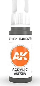 AK-Interactive 3rd Gen Acrylic Colors Acrylic Modelling Colors dark grey, 17ml