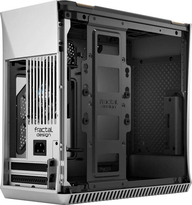 Fractal Design Era ITX Silver White Oak, Mini-ITX