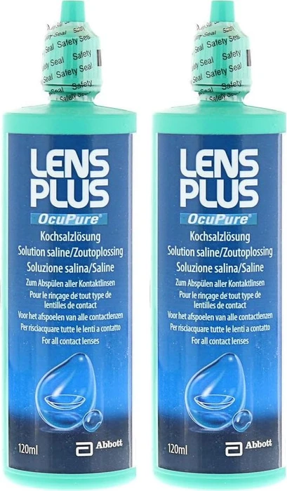 AMO Lens Plus OcuPure Kochsalzlösung, 120ml