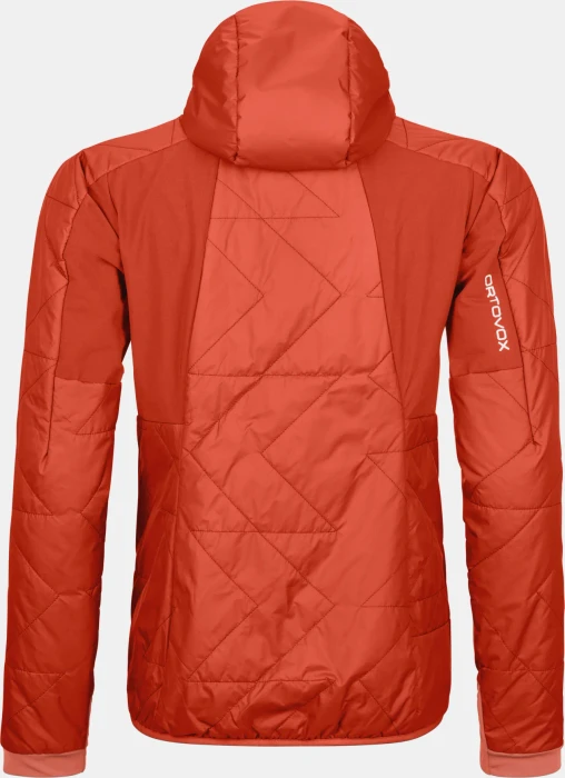 Ortovox Swisswool Piz Boè Funktionsjacke sunset orange (Damen)