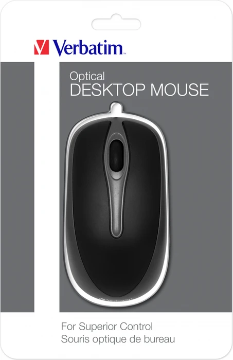 Verbatim Optical Desktop Mouse schwarz, USB