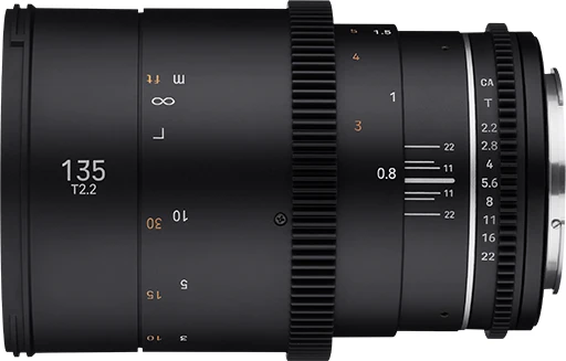 Samyang VDSLR 135mm T2.2 MK2 für Micro-Four-Thirds