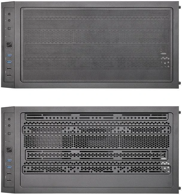 Thermaltake Core X71, Acrylfenster
