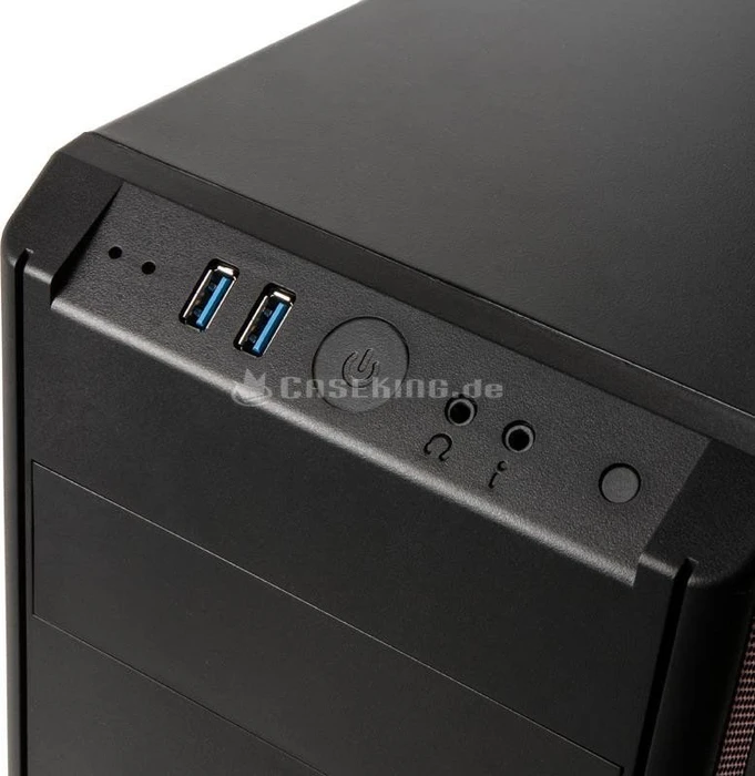 BitFenix Nova TG schwarz, Glasfenster