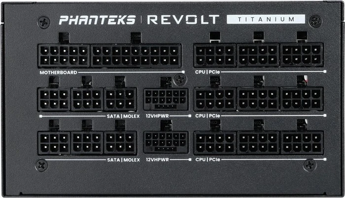 Phanteks Revolt Titanium 1600W, ATX 3.0