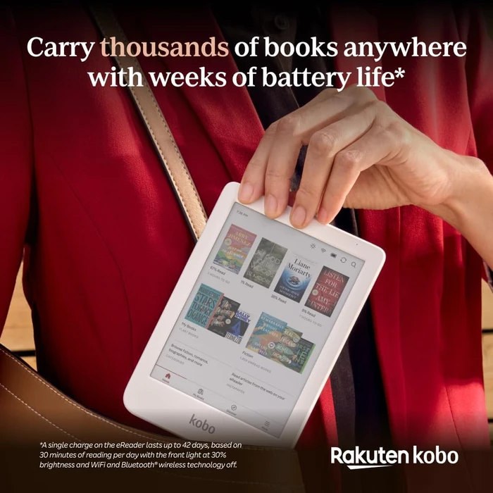 Kobo Clara Colour, weiß, 16GB Flash