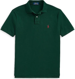 Ralph Lauren Custom Slim Fit Poloshirt kurzarm grün (Herren)