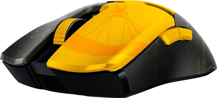 Razer Viper V2 Pro schwarz/gelb, PUBG: BATTLEGROUNDS Edition, USB