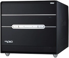 Shuttle XPC SD32G5 Mini-Barebone Alu