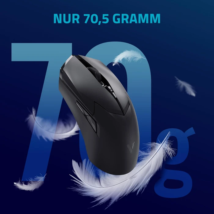Rapoo VT2PRO 8K/4K Wireless Gaming Mouse schwarz, USB