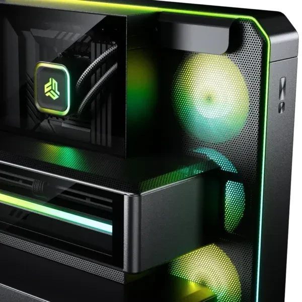 Phanteks EX5-PLUS Black, Glasfenster