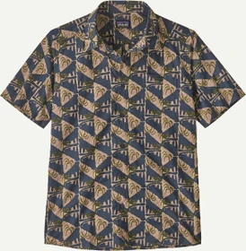 Patagonia Go-To Hemd kurzarm jaguar geo: dolomite blue (Herren)