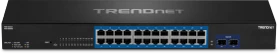 TRENDnet TEG Rackmount Gigabit Switch, 24x RJ-45, 2x SFP+ (TEG-30262)