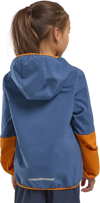 Jack Wolfskin Turbulence Hooded Funktionsjacke soft amber (Junior)