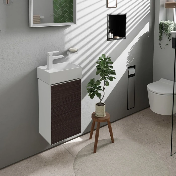 Hansgrohe Xevolos E Waschtischunterschrank 34x24.5cm, Türanschlag links