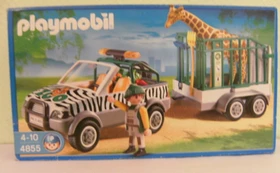 playmobil City Life Zoo-Fahrzeug mit Anhänger