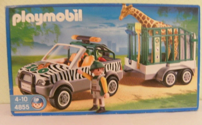 playmobil City Life Zoo-Fahrzeug mit Anhänger