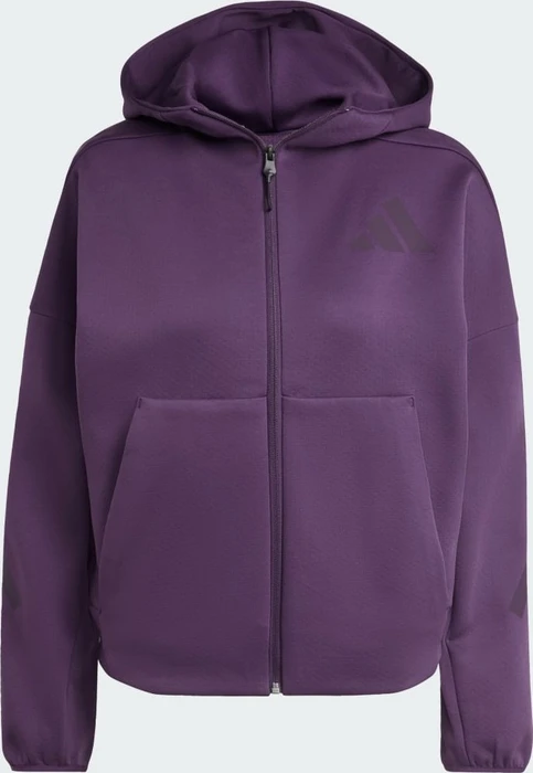 adidas Z.N.E. Zip Hoodie aurora plum (Damen)