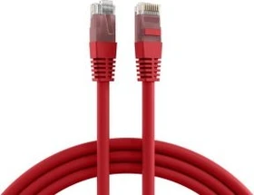 EFB Elektronik PVC CCA Patchkabel, Cat5e, U/UTP, RJ-45/RJ-45, 30m, rot