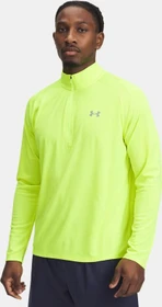 Under Armour Tech Textured Funktionsshirt langarm high vis yellow/silica green (Herren)
