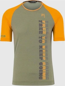 Karpos Moved Evo Funktionsshirt kurzarm cedar green/radiant (Herren)
