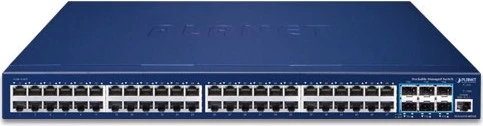 Planet SGS-6310 Rackmount Gigabit Managed Switch, 48x RJ-45, 6x SFP+