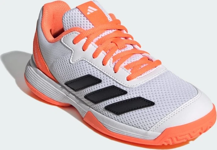 adidas Courtflash lucid orange/cyber metallic/cloud white (Junior)