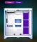 Thermaltake CTE E600 MX Hydrangea Blue, blau, Glasfenster Vorschaubild