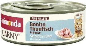 animonda Carny Adult Fine Fillets, mit Bonito Thunfisch in Sauce, 720g (12x 60g)