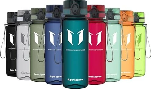 Super Sparrow Tritan Glossy Trinkflasche 750ml forest green
