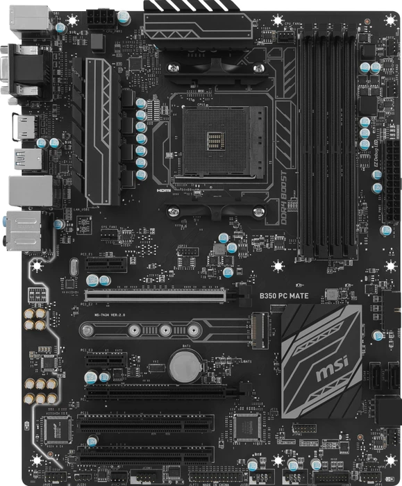 MSI B350 PC Mate (AMD AM4)