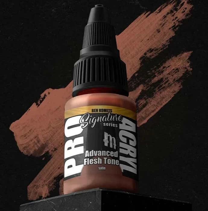 Monument Hobbies Pro Acryl Signature Series Ben Komets S17 advanced flesh tone, 22ml