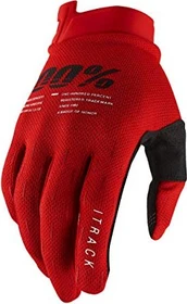 100% iTrack Fahrradhandschuhe rot