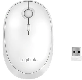 LogiLink Wireless & Bluetooth Dual Mouse schwarz, USB/Bluetooth