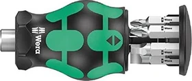 Wera Kraftform Kompakt Stubby Magazin 5 Bitset, 6-tlg.